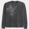 Thermoshirt mit Totenkopf-Grafik