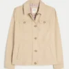 Twill-Jacke im Y2K-Military-Stil