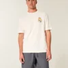 Twill-Shorts über dem Knie