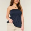 Ultra-niedrige Khaki-Twill-Mini-Shorts Ultra-niedrige Khaki-Twill-Mini-Shorts