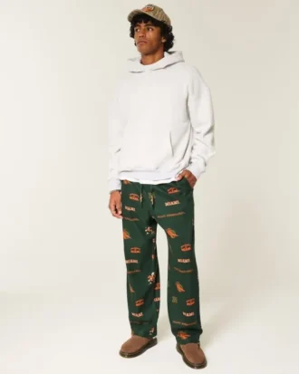 University of Miami HurricanesGrafische Flanellhose