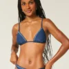 Verziertes Triangel-Bikini-Oberteil Verziertes Triangel-Bikini-Oberteil