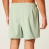 Volley-Badehose mit Stickerei, mittellang