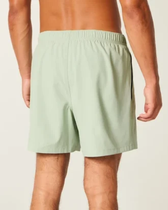 Volley-Badehose mit Stickerei, mittellang