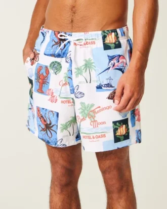 Volleyball-Badehose, mittellang