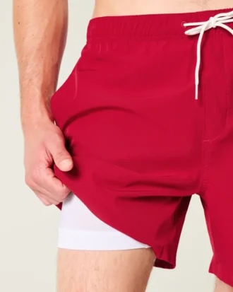 Volleyball-Badehose, mittellang