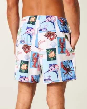 Volleyball-Badehose, mittellang