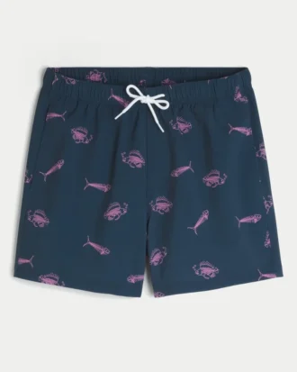 Volleyball-Badehose, mittellang