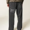 Washed Black Dodge Hellcat Graphic Baggy Jeans Washed Black Dodge Hellcat Graphic Baggy Jeans