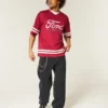 Washed Black Skater Baggy Jeans