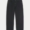 Washed Black Skater Baggy Jeans