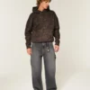 Washed Black Super Baggy Painter Jeans