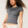 Weiches, nahtloses Baby-T-Shirt mit Stretchanteil Weiches, nahtloses Baby-T-Shirt mit Stretchanteil