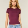 Weiches, nahtloses Baby-T-Shirt mit Stretchanteil Weiches, nahtloses Baby-T-Shirt mit Stretchanteil