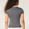 Weiches, nahtloses Baby-T-Shirt mit Stretchanteil Weiches, nahtloses Baby-T-Shirt mit Stretchanteil