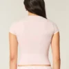 Weiches, nahtloses Baby-T-Shirt mit Stretchanteil Weiches, nahtloses Baby-T-Shirt mit Stretchanteil