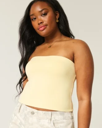 Weiches, nahtloses Stretch-Material Tube-Top