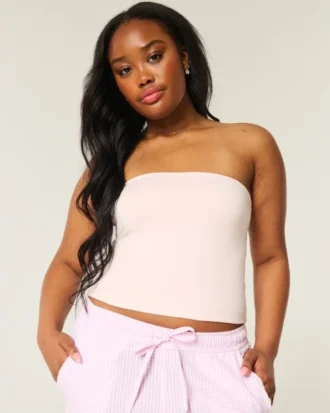 Weiches, nahtloses Stretch-Material Tube-Top