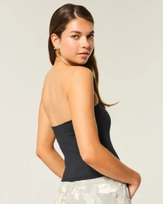 Weiches, nahtloses Stretch-Material Tube-Top