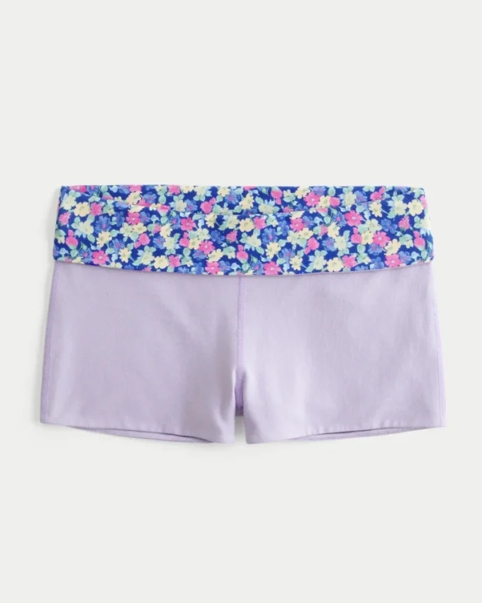 Wendbare Strick-Shorts Wendbare Strick-Shorts