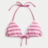 Wendbares Bikini-Oberteil mit Dreiecks-BH
