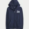 Zip-Up Senior ’26 Graphic Hoodie